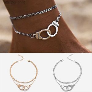 Anklets 2023 New Bohemian Style Star Ankle Multi layered Ankle Fashion Bracelet Ankle Beach AccessoriesC24326