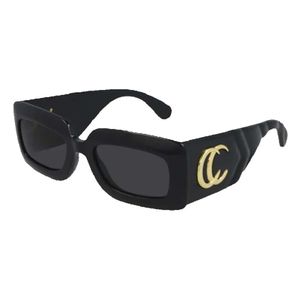 Солнцезащитные очки для мужчин и женщин Мужчина крутой стиль горячая мода Классика 0811s Черно -серая женщина квадратная рама