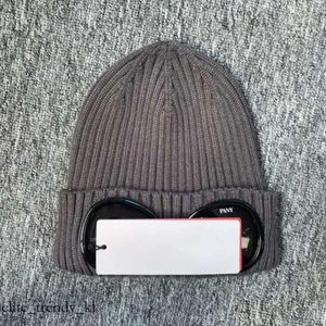 Beanie/Skull Caps CP Compagny Hat Bonnet Company Mens Two Lens Winter Sticked Hats Stone Goggles Glasses Men Beanies Skl Drop Delivery Otsru