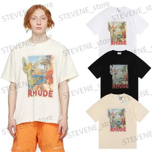 メンズTシャツトレンドブランドフライングエンジェルと神々