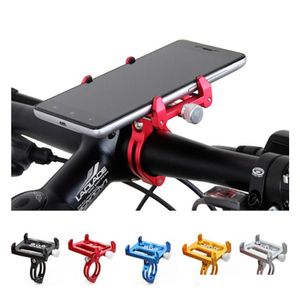 Computadores de bicicleta Gub G85 Metal Bicicleta Titular Motocicleta Handle Phone Mount Guiador Extensor para Celular GPS Etc9221117 Drop Deliver Otrpw