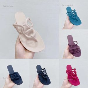 2024 Yeni Tasarımcı Sandalet Deri Terlik Kauçuk Flip Flops Moda Lüks Slaytlar Hemre Hereme Luxe Kadınlar Odası Mule Claquette Sandles Turuncu Siyah 35-41