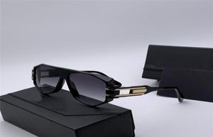 Nowe popularne męskie okulary przeciwsłoneczne 163 Prostokątna pusta rama moda prosta styl projektowania z oryginalnymi okularami Case6193917