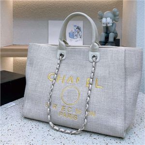 List do plaży luksusowe torby cc torebka moda na płótnie torba damska marka ch haftowane torebki designerskie