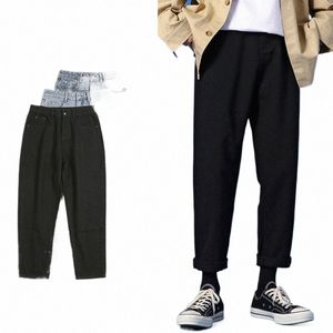 2022 осенние новые молодежные студенческие стильные мужские и женские прямые джинсы y2k для мальчиков и девочек, повседневные чистые брюки 21KH #