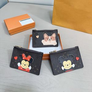 24SS Women's Luxury Designer Coin Purse Exquisite Workmanship Multi-functional Small Wallet Card Bag 13CM