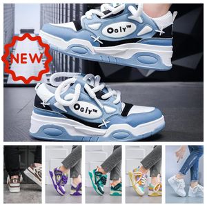 2024 Designer Scarpe Lace Up Platform Sneakers Nero Bianco Uomo Donna Scarpe casual GAI Taglia 35-45 Scarpe Platform UNISEX