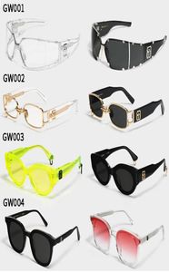 GM GW Series Solglasögon Men039S Women039S Sun Glasses 2021 Vintage Dekorativ designer UV400 Square Luxury Transparent Fashi7082343