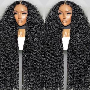 250% Hd 13x6 Water Wave Ready To Wear Human Hair Wigs 30 32 Inch Loose Deep Wave Lace Front Wig Curly 5x5 Glueless Wig for Women