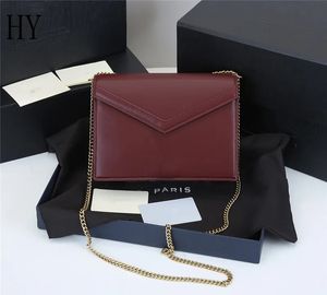 Tasarımcı Lüks Çantalar Kadınlar Cassandra Kutu Zincir Kayışları Omuz Çantaları Kapak Gerçek Deri Bayanlar Çanta 1847 Moda Crossbody Bags