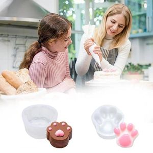 Stampi da forno 3d Stampo in silicone Resina epossidica Fai da te Crema Budino Candela Torta Decorazione di cera Fare vassoio Ghiaccio Sapone domestico Z6t3