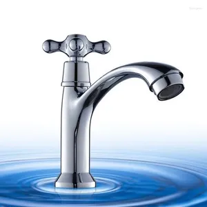Banyo Lavabo muslukları yıkama tabancası tek delikli sap musluk mutfak soğuk su