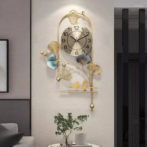 Wall Clocks Design Silent Art Mural Luxury Modern Interior Watch Aesthetic Minimalist Relogio De Parede Home Decoration