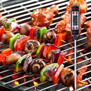 Verktyg BBQ Convenience Oven Cooking Electronic LCD Digital Food Pen Probe Temperatur Display Tool