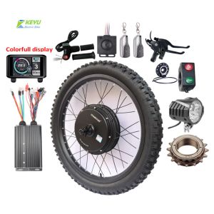 Polijsters Ebike Electric Bicycle Conversion Kit 72v 8000w 500w 3000w Rear Hub Motor Enduro Sunringle Wheel Ebike