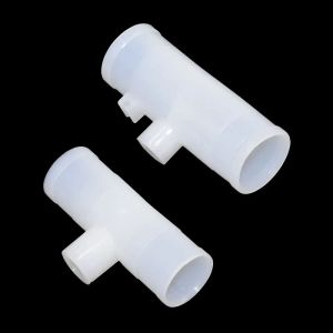 Accessories 100 pcs 25mm/20mm White Tee Water Pipe Birds Chickens Pigeons Quail Nipple Drinking Fountains Installation Farm Animal Supplies