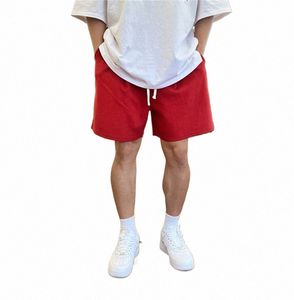 2022 Novo esporte shorts homens cott jogging correndo shorts soltos na altura do joelho ginásio musculação curto fitn treino calças curtas homem a0xL #