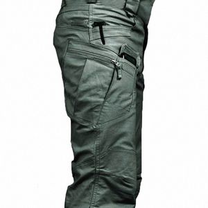 tactical Cargo Pants Men Outdoor Waterproof SWAT Combat Military Camoue Trousers Casual Multi Pocket Pants Male Work Pants X1OB#