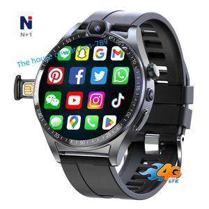 16/64/128GB 2024 Smartwatch 1.43 800mAh SIM WiFi GPS Trackers Android 9.0 8541E Quad Core GSM WCDMA LTE NTJ01 4G Smart Watch