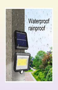 Solar Light Outdoor PIR Motion Sensor Wall 100120 LED Street Lamp Powered by Sunlight Waterproof för Lamps5392800