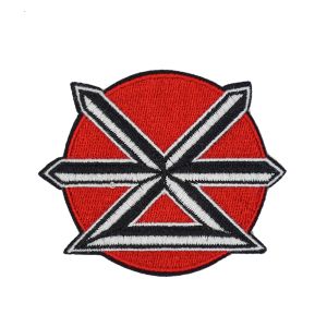 accessories Cool Punk Military Badge Embroidery Iron on Patches for Clothing Chest Jacket Shirt Bag Hats Custom Patch Applique Accessories