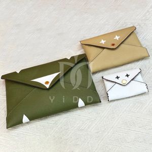 10a Hot Sell Classic 3 in 1 Clutch Bags Kirigami Pochette envelopes pouch Coin purses iPad Checkbook Passport Pouch Key Pouch Cosmetic bag Designer Clutch bag