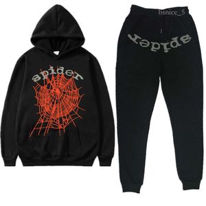 Спортивный костюм Spider 555 Комплект спортивного костюма Sp5der Fashion Man Young Thug 555555 Дизайнерская толстовка из двух частей с женской толстовкой с капюшоном Sp5ders Spiders 555 625