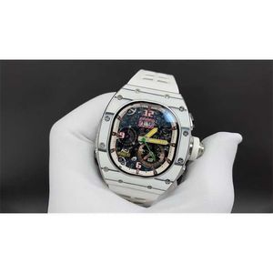 Richrsmill Watch Swiss Watch vs Factory Carbon Fiber Automatic Watch Luxury Ceramic Strap RM62-01 ATRAPG7CQ