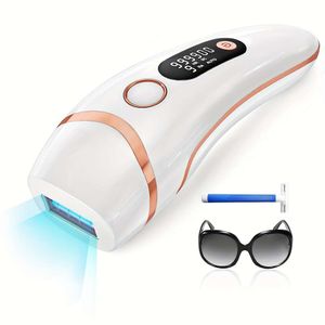 AMOTAOS Pulse 3 Funções HR/SC/RA, Remoção a laser IPL 9 níveis, Automático, Manual 2 modos de iluminação, 999.900 flash de remoção de pêlos, para mulheres e homens, rosto, corpo,