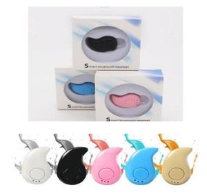 Mini S530 Wireless Bluetooth Earphone Stealth Headphones Inear Earbud With Mic with retail box for Samsung S5 S6 huawei7686105