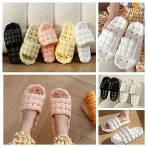 Slippers Home Shoes GAI Slide Bedroom Shower Room Warm Plush Living Room Softs Wearing Cottons Slippers Ventilate Womans Mens pink whites