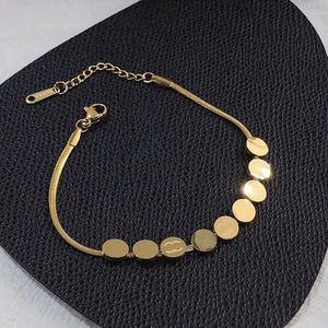 Mulheres luxo designer pulseira boutique jóias com caixa presente pulseira casal corrente pulseira de alta qualidade aço inoxidável banhado a ouro pulseira aniversário jóias