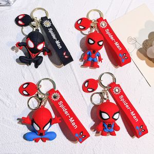 Fashion Cute Anime designs 3D Jewelry KeyChain Different Design PVC Key Ring Accessories 182902