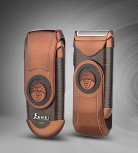 Electric Shaver Men039S rakmaskin 3D flytande laddningsbar rakkniv enbladsutmärkt rakapparat med sidoburnar trimmer7741346