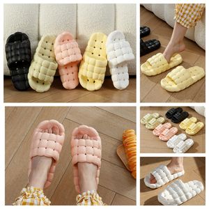 Slippers Home Shoes GAI Slides Bedroom Shower Room Warms Plush Living Room Soft Wearing Cottons Slippers Ventilate Woman Men pink white