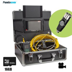 WP90E-WIFI 70M Rura Podwójne kamery kontroli kanalizacji System Kamera System Pipeline Endoscope Borescope z 70M miernika kabla DVR