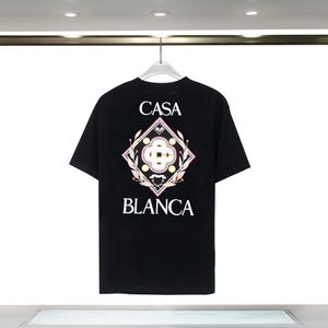 Mens Designer T Shirt Casual T-shirts Casablanca Summer New Casablanca Tropical Fruit Print Loose Short Sleeved T-shirt 28AS