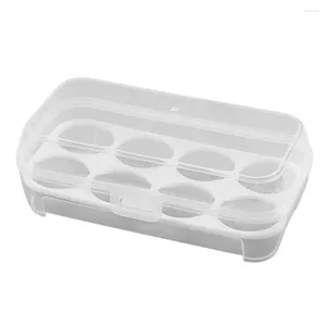 Storage Bottles 3/4/8 Grids Egg Holder Shockproof Kitchen Container Case Organizer For Outdoor Camping Picnic Portable Box