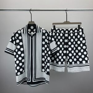 2024 Fashion Mens Womens Summer Tracksuits Sport garnitury swobodny klasyczny wzór liter druku
