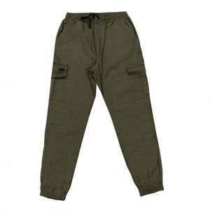 Zniszczowe spodnie męskie spodnie Męskie spodnie Duże luźne proste spodni robocze na zewnątrz ładunek sportowy Męski streetwear n2Sh#