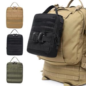 Väskor Taktisk ryggsäck Molle Tool Bag Utility Accessories Camping Survival Militär Medicinsk påse utomhushandväska
