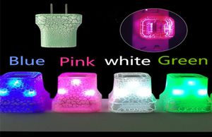 Colorful Night Light Dual USB Wall Charger US Plug 5V 21A Natural fissures LED Quicker Chargers9972506