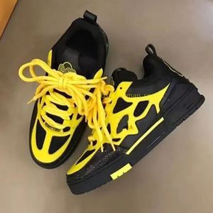 2024 Designer Scate Sneakers Women Men MESH ABLOH Sneaker Platform Virgil Maxi Casual Buty koronkowe biegacz Trener Bute 35-47 T8