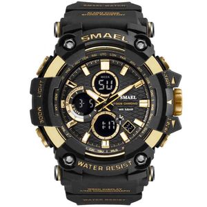 Smael Neues Produkt 1802 Sport Wasser Ristant Electronic Handgelenk Watch246e