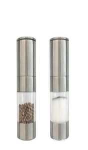 Stainless Steel Manual Salt Pepper Mill Grinder Portable Kitchen Mill Muller Home Kitchen Tool Spice Sauce Grinder Pepper Mill b713206112