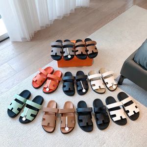 Shypre Sandals H Женские скользящие кожаные тапочки плоские сандалии лето комфорт натуральный замшевый коричневый черный розовый шлепанц