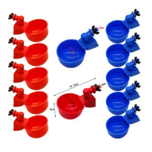 Akcesoria 10/20 PCS Automatyczny kurczak woda kubek wodna farm farm coop drób piting Woda podajnik do pisklęta kaczki przepiórka