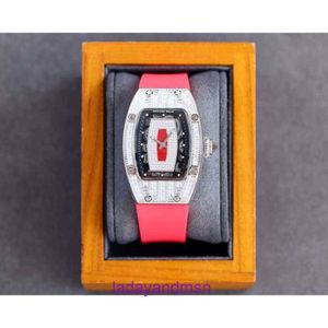 Richar Mille Full Richar Women Watch Designer Diamond RM007 Watches SuperClone Quartz腕時計