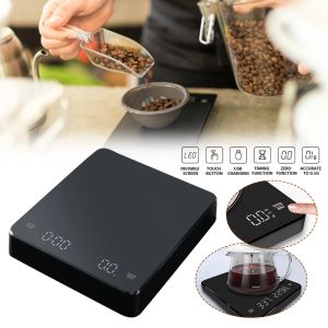 Strumenti Da Cucina Bilancia Elettronica per il Caffè 3kg/0.1g Bilancia di Misurazione ad Alta Precisione Gioielli Alimentari Bilancia Postale Bilancia di Cottura Accurata