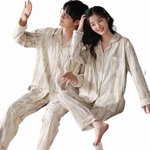 Suochao Spring Autumn New Pyjamas Set for Womens and Mens Loose Casua Par Pyjamas Sleepwear Nightgown Homewear L8nj#